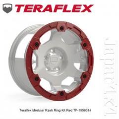 TeraFlex Nomadホイール用 リムリング (赤)