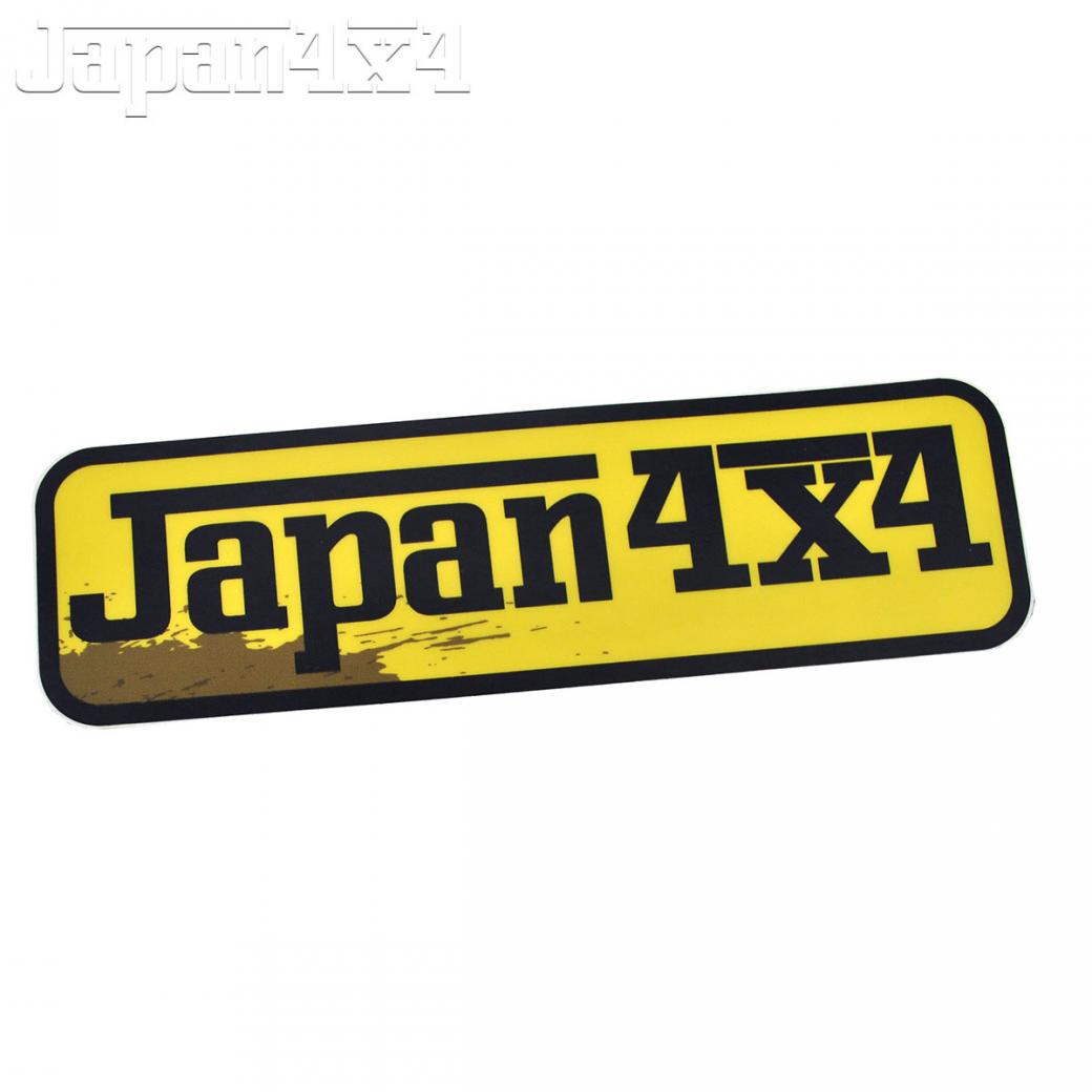Japan4x4 長方形ステッカー