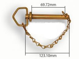 ロックリング付ヒッチピン