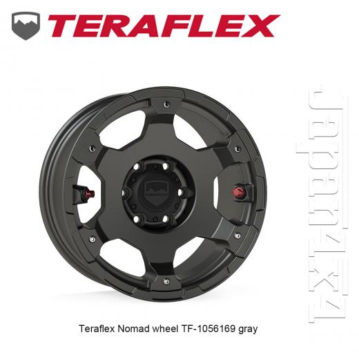 TeraFlex製 Nomadホイール 17インチ PCD139.7x6穴 (灰)